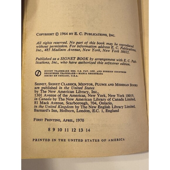 Vintage Paperback THE PORTABLE MAD PAPERBACK By Albert B. Feldstein 1964 - Picture 4 of 6
